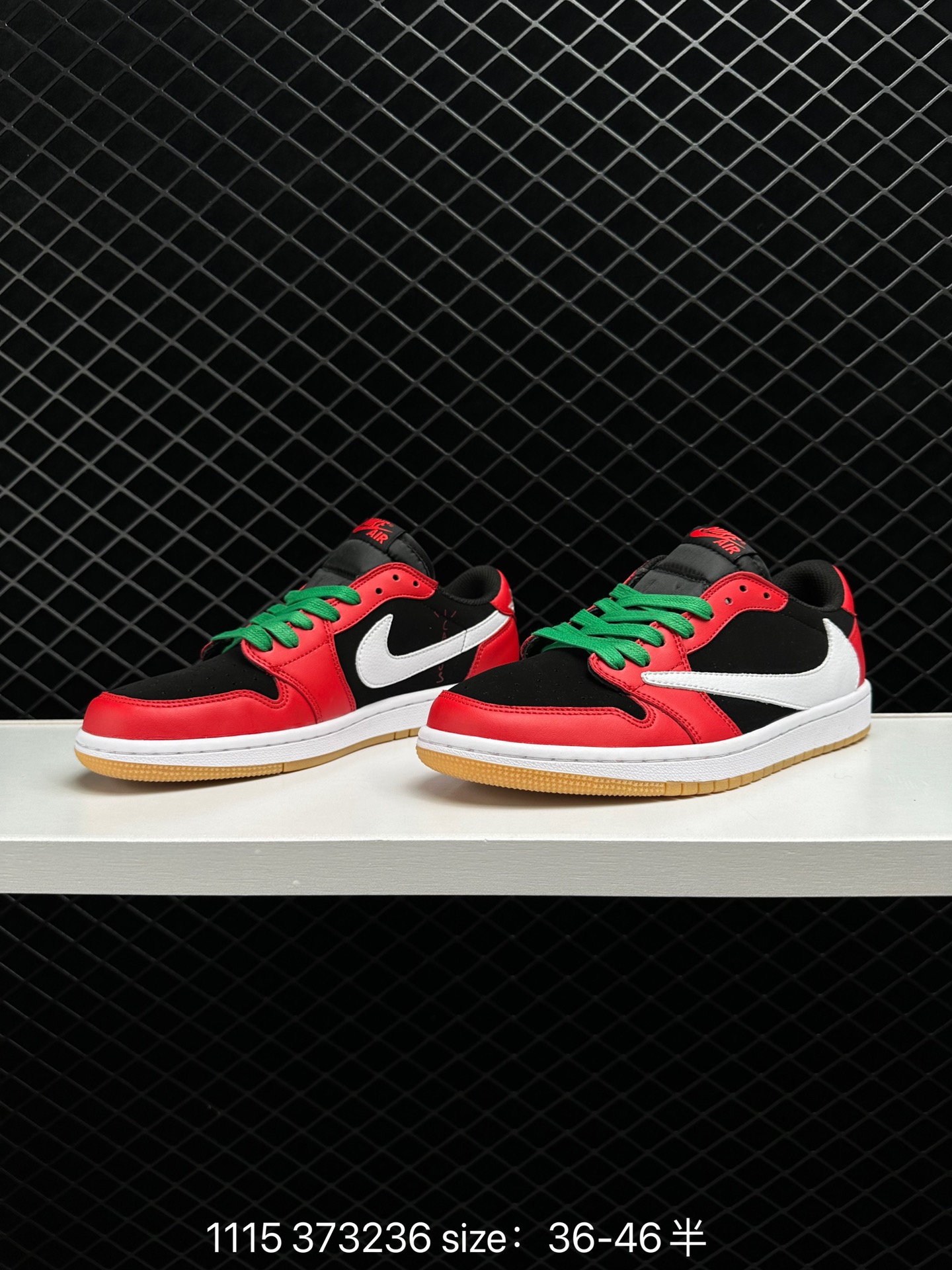 Travis Scott x Fragment x Air Jordan 1 Low“Military Blue”